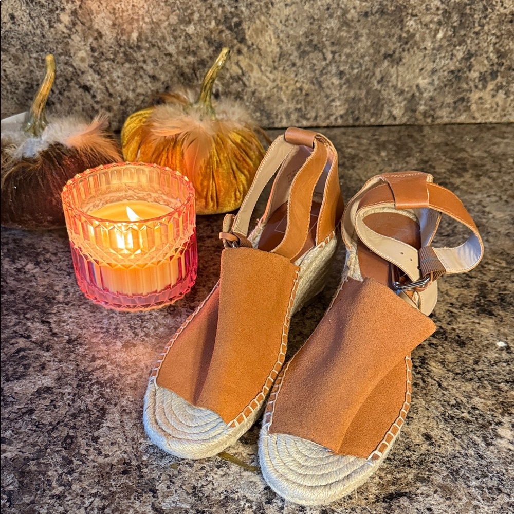 GAP Brown Espadrille Sandals